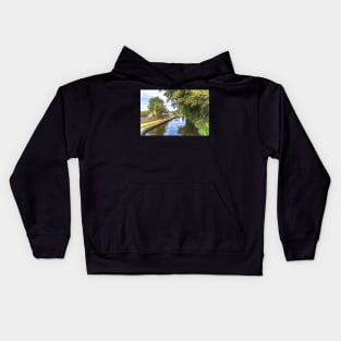 Aldermaston Wharf on the Kennet and Avon Kids Hoodie